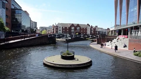 Birmingham Canals Stock-Footage 49938764