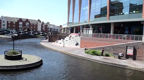 Birmingham Canals Video stock 49938778