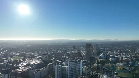 Birmingham city centre Stock Footage 197292780