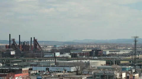 Birmingham Industrial Stock Footage 1073640