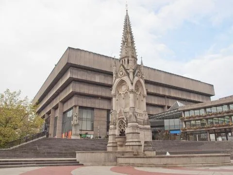Birmingham library Stock Photos