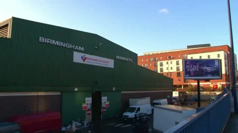 Birmingham Markets Stock Footage 21908315