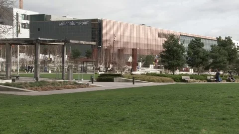 Birmingham Millennium Point Video stock 76326869