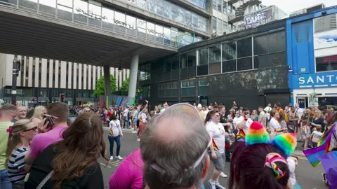 Birmingham Pride Parade March Stock Footage 276325048