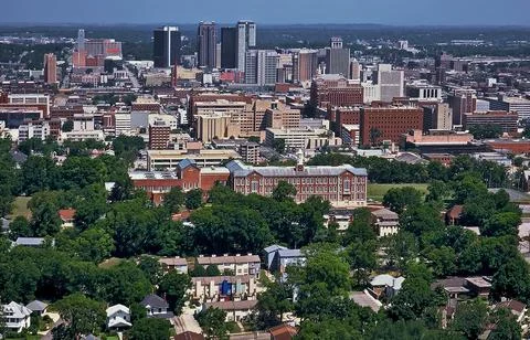 Birmingham Skyline Stock Photos