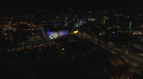 Birmingham UK at night. Stock-Footage 68578315