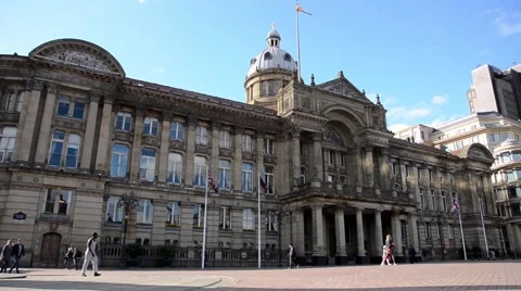 Birmingham Victoria Square Video stock 50492770