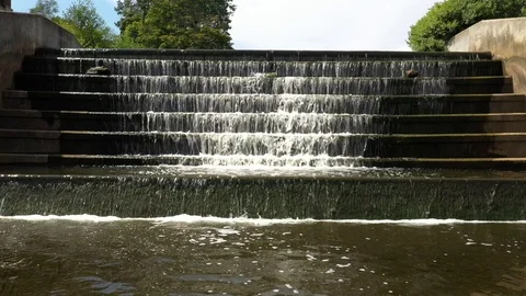 Birmingham Water Fall Stock Footage 120817358