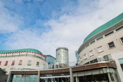 Birminghamm, UK - October 3rd, 2017: the Bullring Shopping Centre, Birmingham Stock Photos