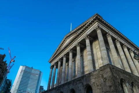 Birminghamm, UK - October 3rd, 2017 : Birmingham town hall Stock Photos