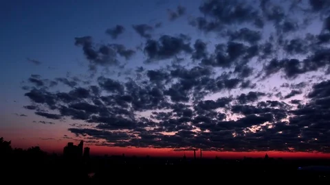 The birth of clouds - Timelapse 動画素材 70217603