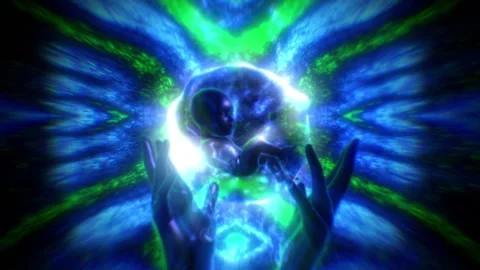 The Birth Of Consciousness Stock Footage 241021311