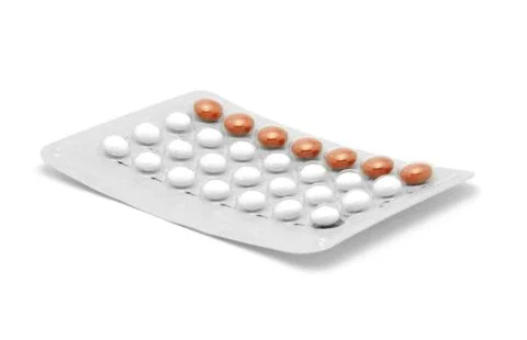 Birth control pills Stock Photos