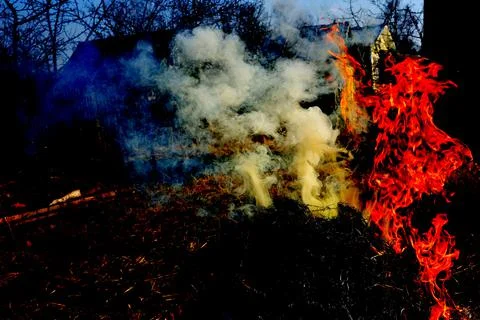 The Birth of Fire Stock Photos