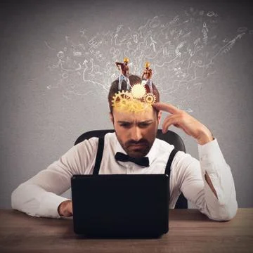 Birth of an idea Stock Photos
