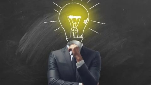 Birth of a new idea Stock Footage 258863083