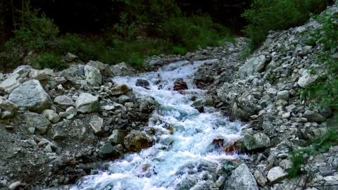 The birth of a new river Stock Photos