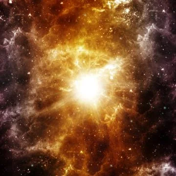 Birth of a star Stock Illustration