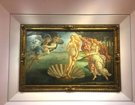 The Birth of Venus Foto stock