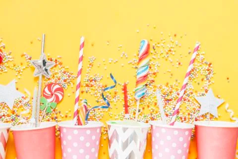 Birthday accessory Stockfoto's