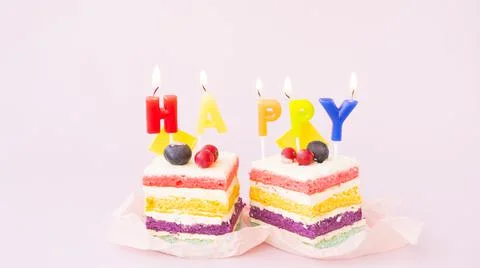 Birthday attribute Foto stock