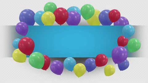 Birthday Background Stock Footage 194006858