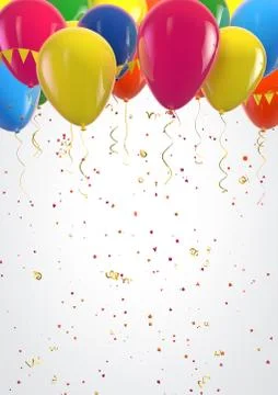 Birthday background Stock Illustration