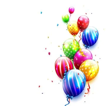 Birthday background Stock Illustration