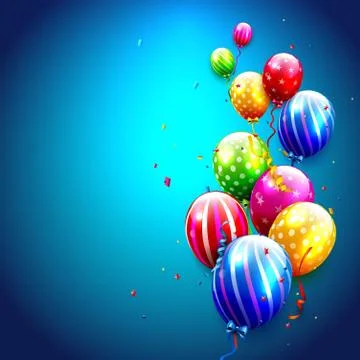 Birthday background Stock-Illustration