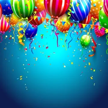 Birthday background Stock-Illustration