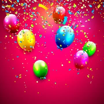 Birthday background Stock-Illustration