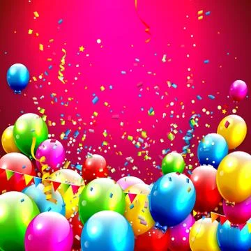 Birthday background Stock Illustration