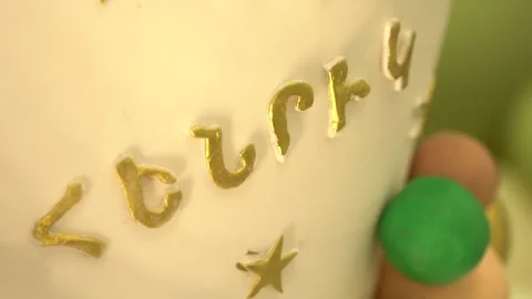 Birthday cake 8 Stock Footage 314619143