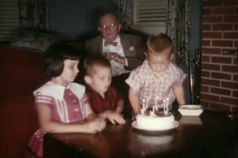 Birthday Cake Stock Footage 24739512