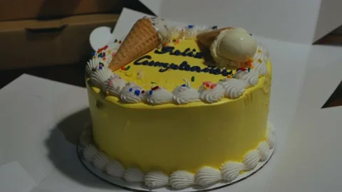 BirthDay Cake Stock Footage 236714299