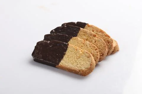 Birthday cake isolated on white background. Stock Photos