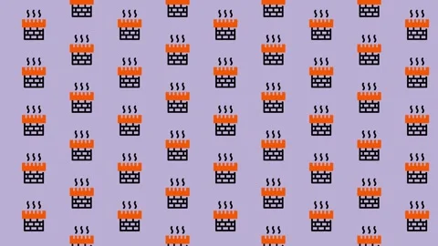 Birthday Cake Pattern - Festive Celebration Background for Parties. Stock Footage 325405394