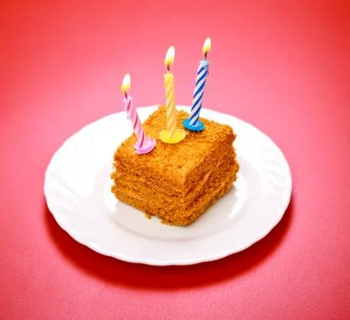 Birthday cake Stock Photos