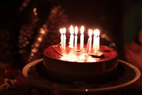 Birthday cake Stock Photos