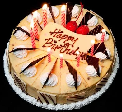 Birthday cake Stock Photos