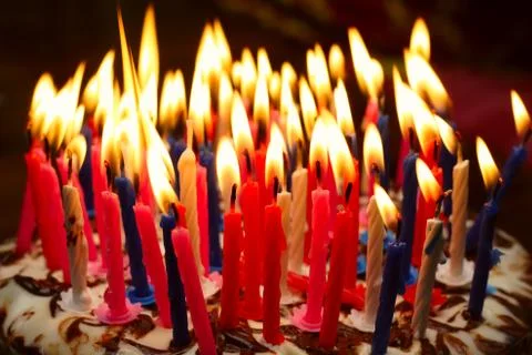 Birthday cake Stock Photos
