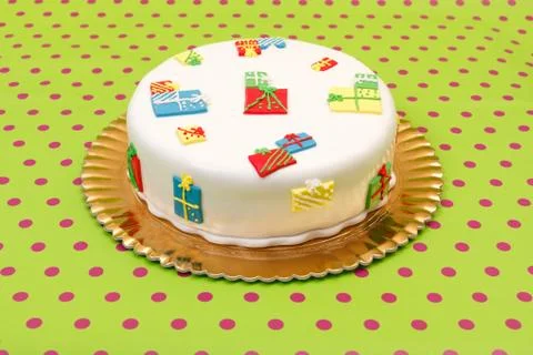 Birthday cake Stock Photos