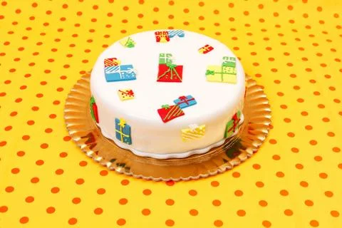 Birthday cake Stock Photos