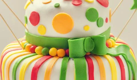 Birthday cake Stock-Fotos