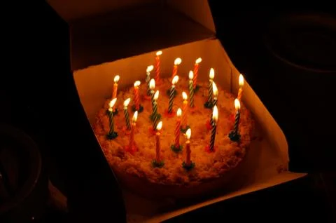 Birthday cake Stock Photos