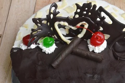 Birthday cake 写真素材