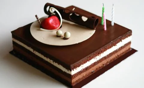 Birthday cake. Stock Photos