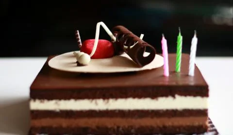 Birthday cake. Stock Photos