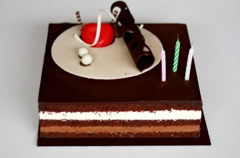 Birthday cake. Stock Photos