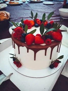 Birthday cake 库存照片